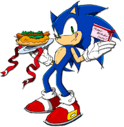 Artwork for Sonic's birthday on June 2014