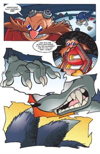 Werehog transformation (In Another Time, In Another Place)