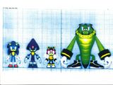 Chaotix (Sonic X)/Gallery