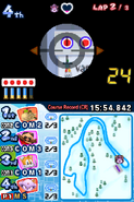 Mario Sonic Olympic Winter Games Gameplay DS 082