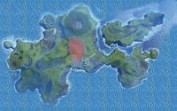Top view map