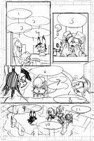 Page four sketch. Art by Adam Bryce Thomas.