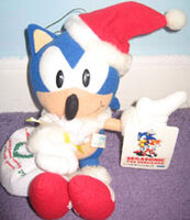 SegaSonic Xmas Sonic