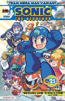 Sonic & Mega Man: Worlds Collide #9 - Team Mega Man Variant