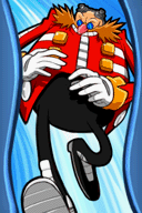 In-battle artwork of Dr. Eggman