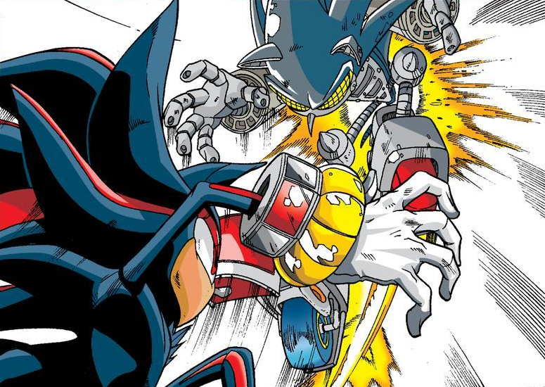 Metal Sonic has already reached its potential, Mecha Sonic too. Now all  that's left is Silver Sonic to shine : r/SonicTheHedgehog