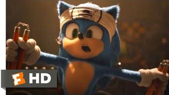 Sonic The Hedgehog (2020) HD Movie Clip Battle Scene 1/3 