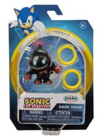 Sonic the Hedgehog 4 Inch JAKKS Gold Collector Action Figure - Classic Sonic with Skateboard with 11 Points of Articulation