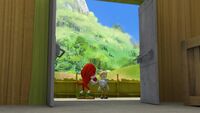 S1E44 Knuckles outside