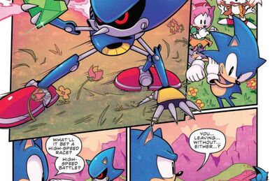 Idw Sonic spoiler issue 7 Reveal is Neo Metal Sonic