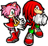 Amy and Knuckles