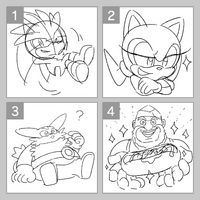 Poll 2 - Silver the Hedgehog, Marine the Raccoon, Big the Cat, and Don Fachio.