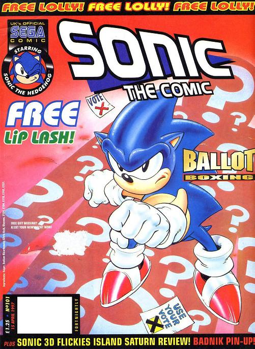 Sonic the Comic Issue 100, Sonic Wiki Zone