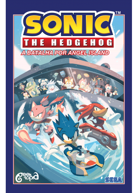 Livro - Sonic The Hedgehog – Vol. 9: Corridas de Chao & Bases do