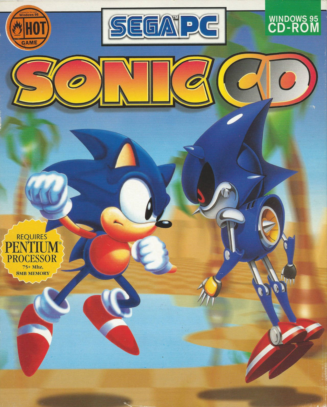  Sonic CD - PC : Video Games