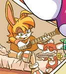 A bedroom (Bunnie's) on the Sky Patrol