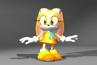 CG model for Sonic Heroes