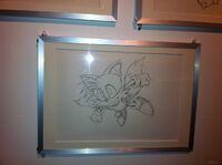 February 2008 - Miles "Tails" Prower original artwork