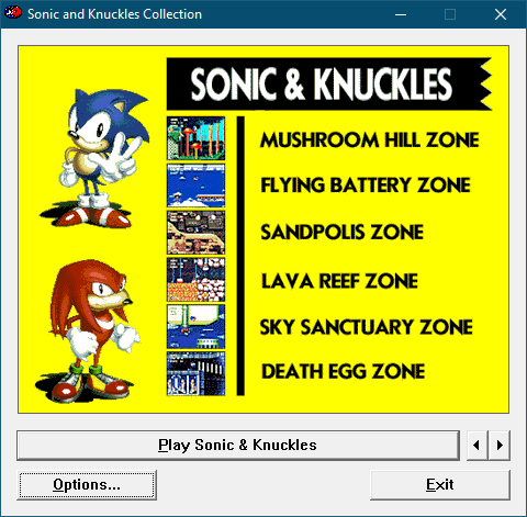  Sonic & Knuckles: Collection (Sonic the Hedgehog 3/Sonic &  Knuckles/Sonic 3 & Knuckles) : Video Games