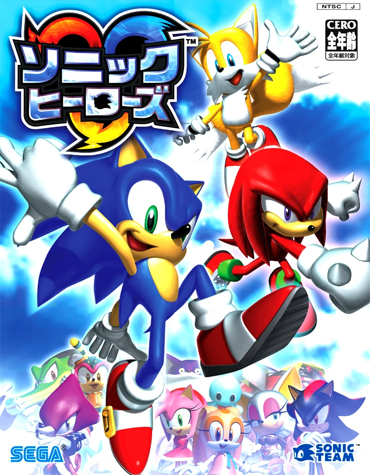 sonic 2 heroes sonic retro
