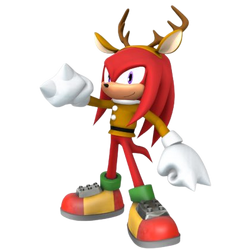 Knuckles the Echidna (Sonic Adventures), Sonic Wiki Zone