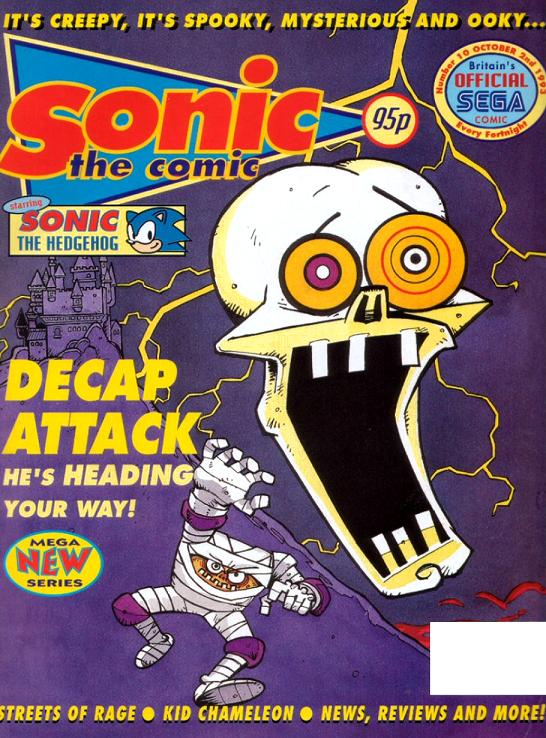 Fleetway Sonic the Comic 203 - Read Sonic the Comic Online