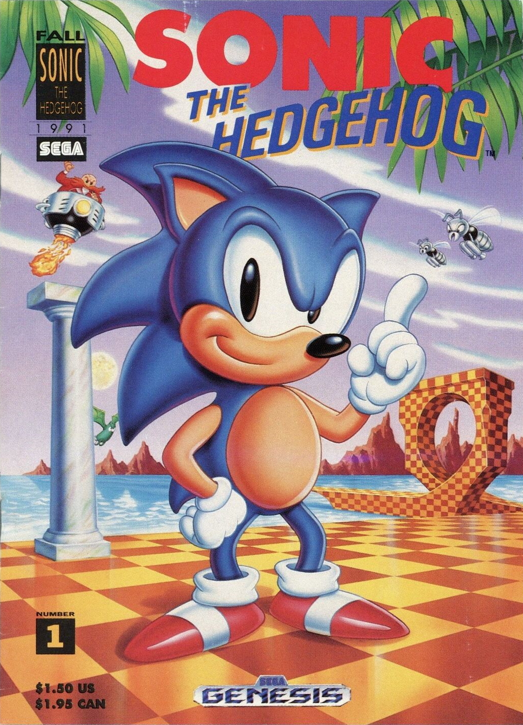 Sonic the Hedgehog (lost Winter Consumer Electronics Show 1991