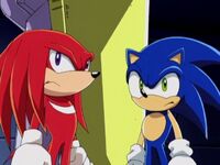 SX63 Knux and Sonic suspicious