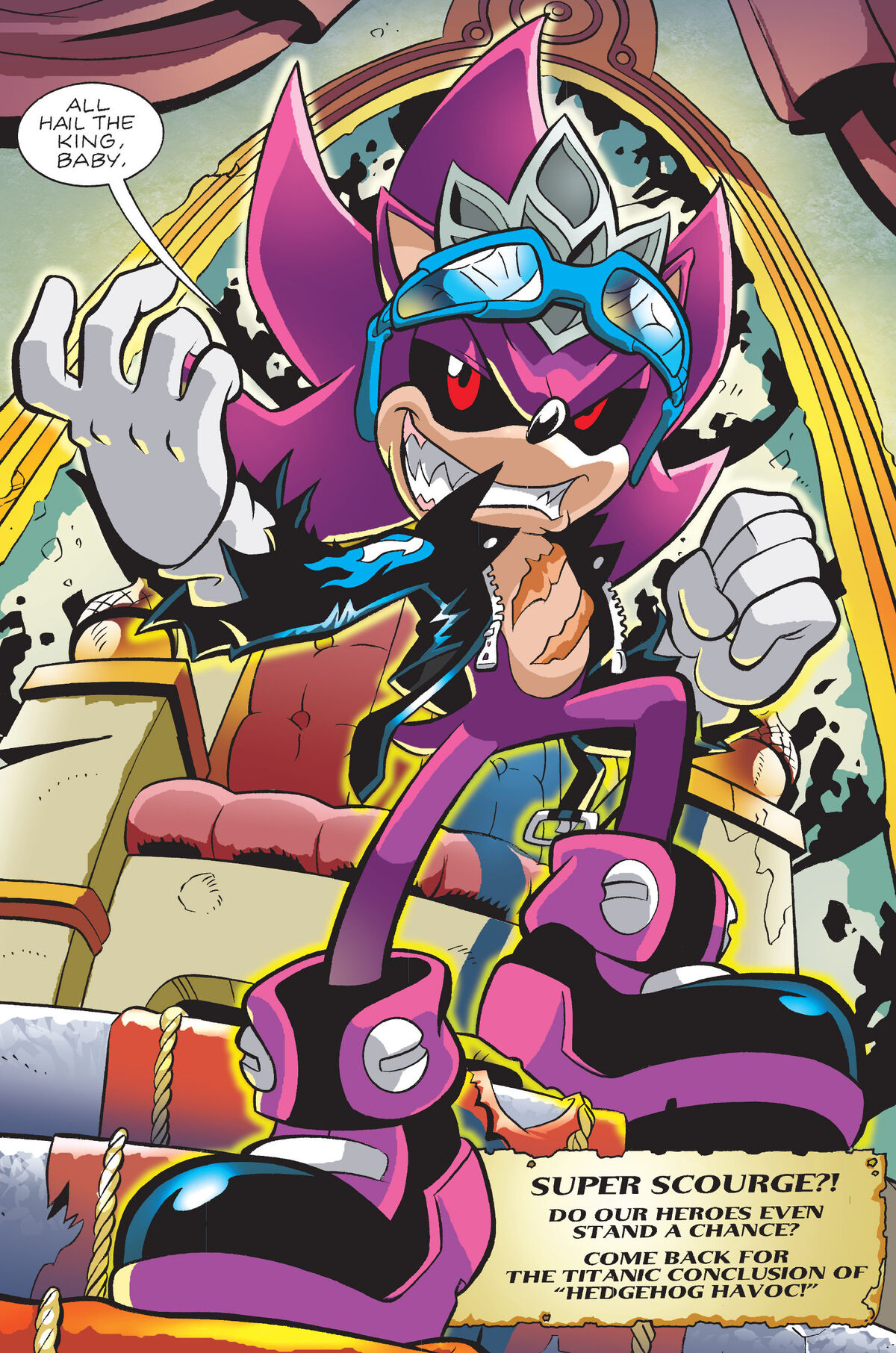 hyper scourge the hedgehog