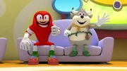 Wół Mike i Knuckles w programie "Brach zna bracha"