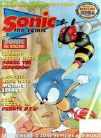 Sonic the Comic #32 (August 1994). Art by Ferran Rodriguez.