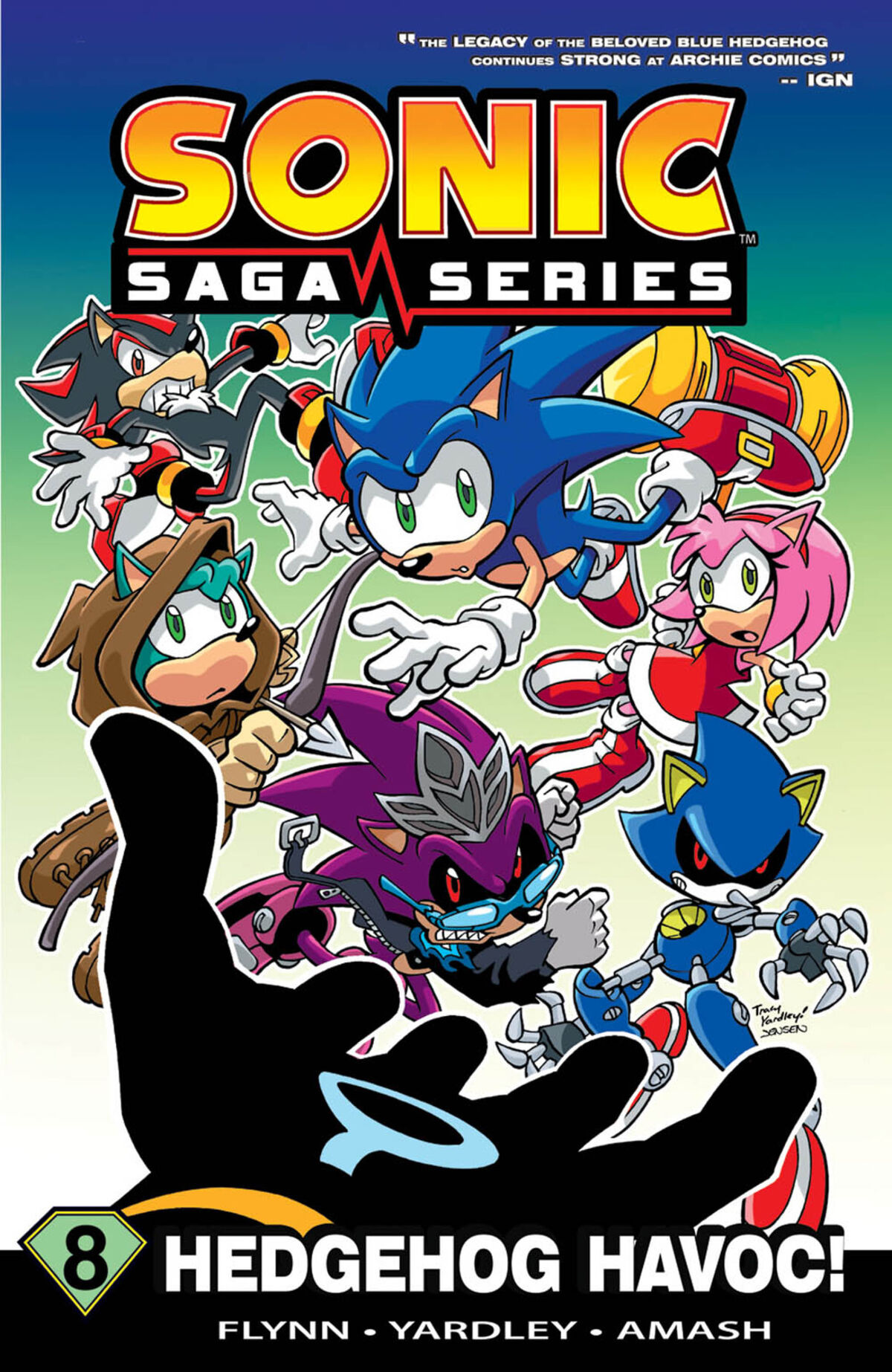 AUG180798 - SONIC THE HEDGEHOG #10 CVR B YARDLEY - Previews World