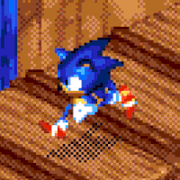 Sonic3DBlastEarlyModel.gif (544 KB) Early Sonic run cycle