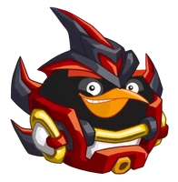 Bomb (Shadow Battlesuit), from Angry Birds 2