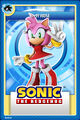 Sonic the Hedgehog Online Trading Cards Amy Rose Card