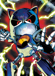 Metal Sonic archie version