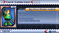 Green Egg Pawn/Casino clown, from Sonic Rivals 2.