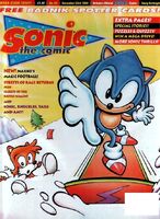 Sonic the Comic #41 (December 1994). Art by Carl Flint.