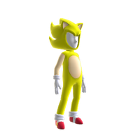 Classic Super Sonic costume