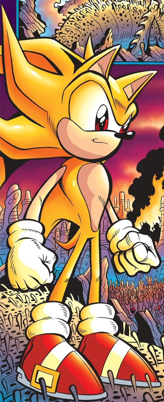 Super Sonic (Sonic the Comic), Sonic Wiki Zone