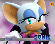 Rouge Sonic 2006 wallpaper