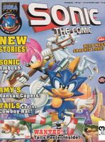 Sonic the Comic #140 (October 1998). Art by Mick McMahon and John M Burns.