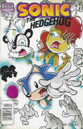 Sonic the Hedgehog #41 (December 1996). Art by Patrick Spaziante and Harvey Mercadoocasio.