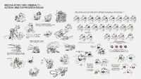 Model sheet, by Nathalie Fourdraine