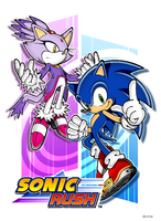 Rush Sonic&Blaze poster