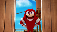 SB S1E45 Knuckles hello