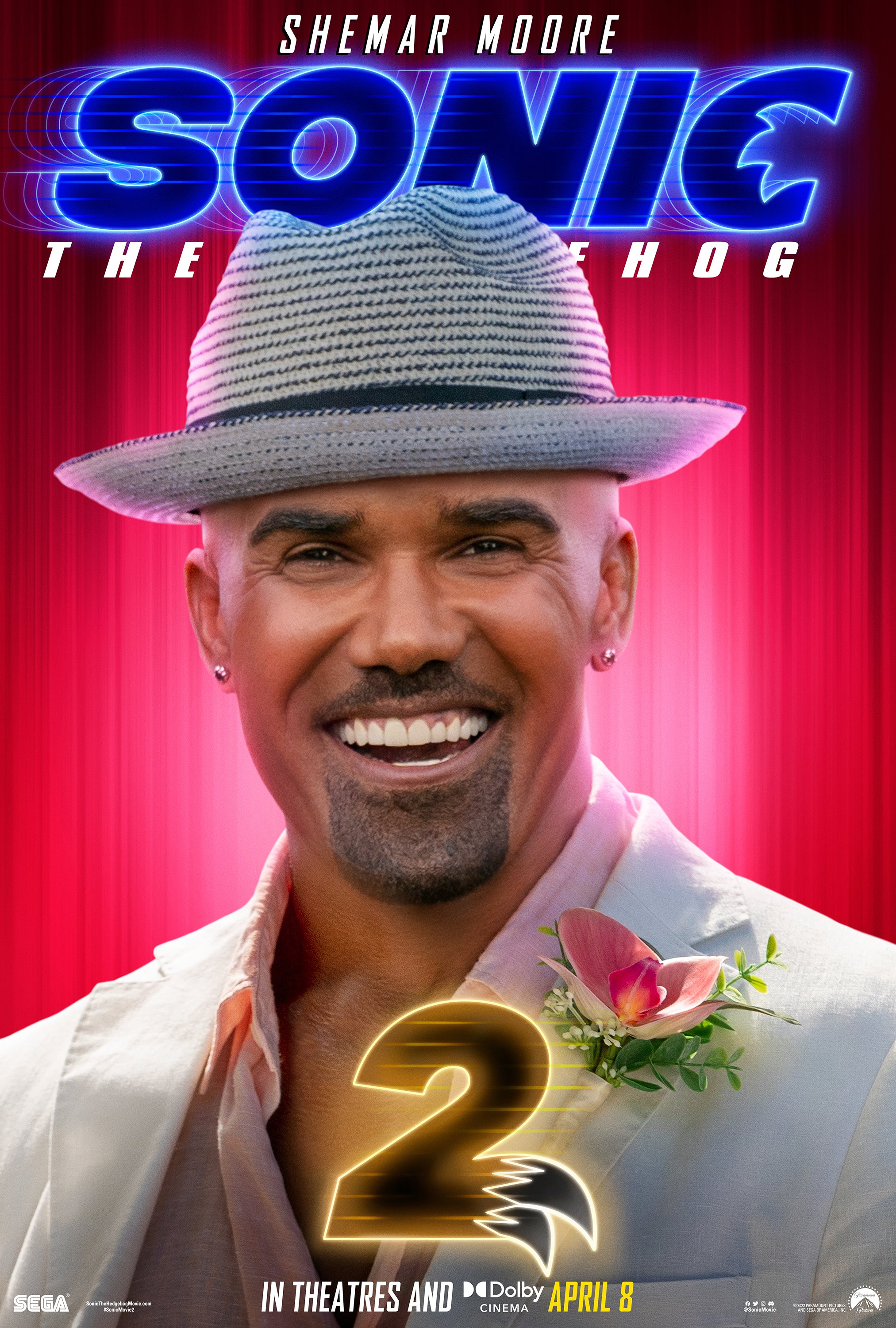 Shemar Moore entra para o elenco de Sonic 2 - O Filme