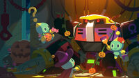 Sonic Channel - Halloween 2024. art by Yui Karasuno.
