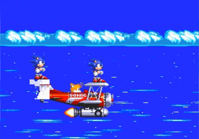 Blue super sonic in sonic 3 and knuckles, what? : r/SonicTheHedgehog