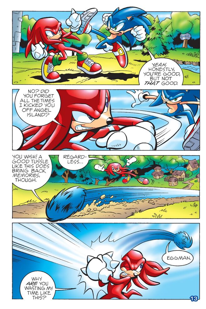 Sonic The Hedgeblog on X: In early prototype versions of Knuckles